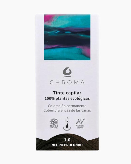 Tint 1.0 Negre profund-Chroma-Tarannà Cosmetica Natural 🌿
