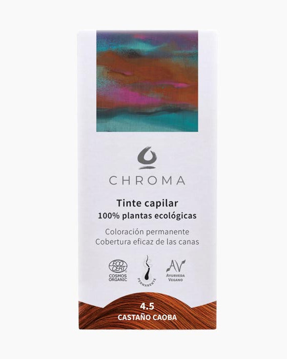 Tint 4.5 Castany caoba-Chroma-Tarannà Cosmetica Natural 🌿