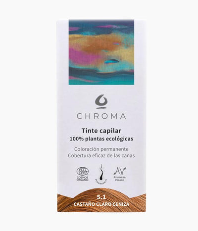 Tint 5.1 Castany clar cendra-Chroma-Tarannà Cosmetica Natural 🌿