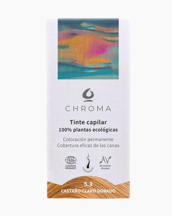 Tint 5.3 Castany clar daurat-Chroma-Tarannà Cosmetica Natural 🌿