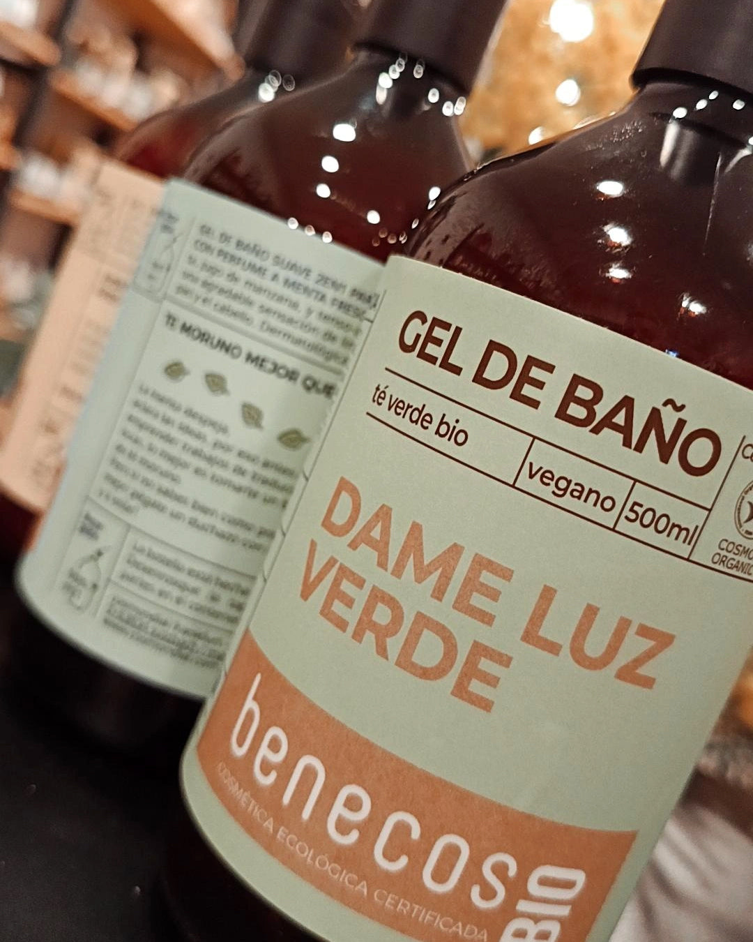 Gel de dutxa y champú de Menta - Cos - Tarannà, botiga de cosmètica natural a Manresa