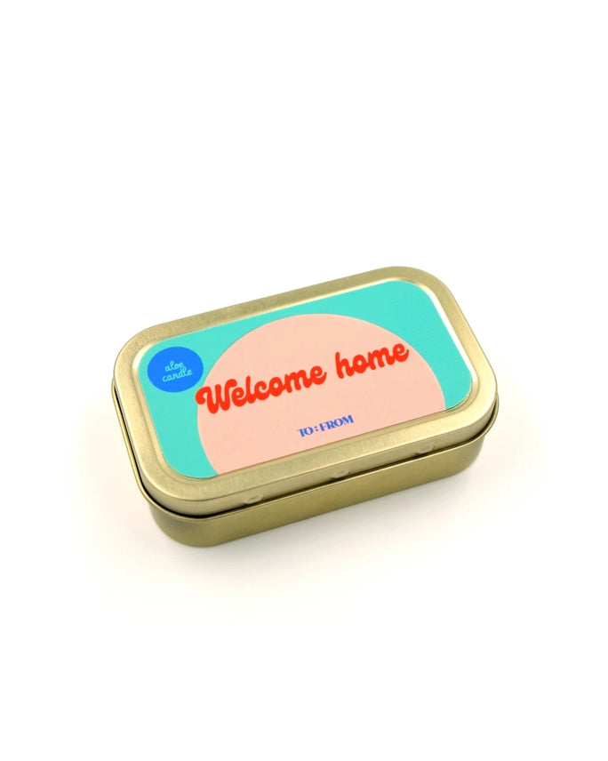 Espelma aromàtica en capseta amb missatge - I també... - Tarannà, botiga de cosmètica natural a Manresa