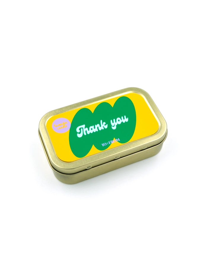 Espelma aromàtica en capseta amb missatge - I també... - Tarannà, botiga de cosmètica natural a Manresa