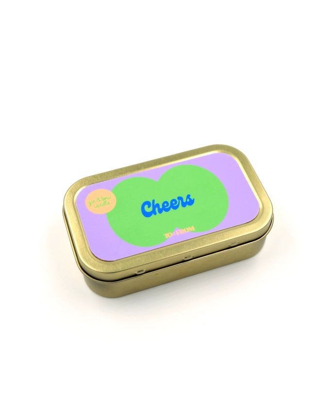 Espelma aromàtica en capseta amb missatge - I també... - Tarannà, botiga de cosmètica natural a Manresa