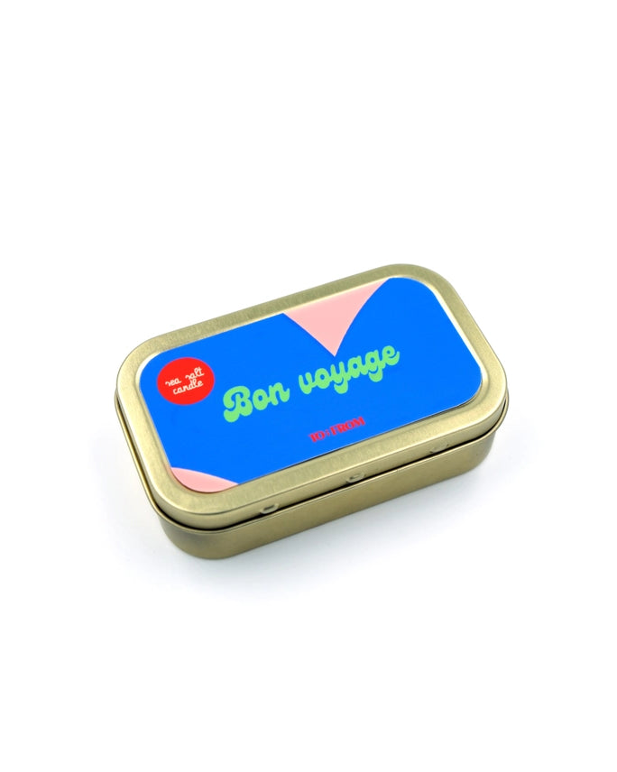 Espelma aromàtica en capseta amb missatge - I també... - Tarannà, botiga de cosmètica natural a Manresa