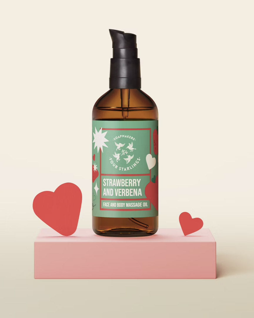 Oli facial i corporal de Maduixa i Verbena - Cos - Tarannà, botiga de cosmètica natural a Manresa