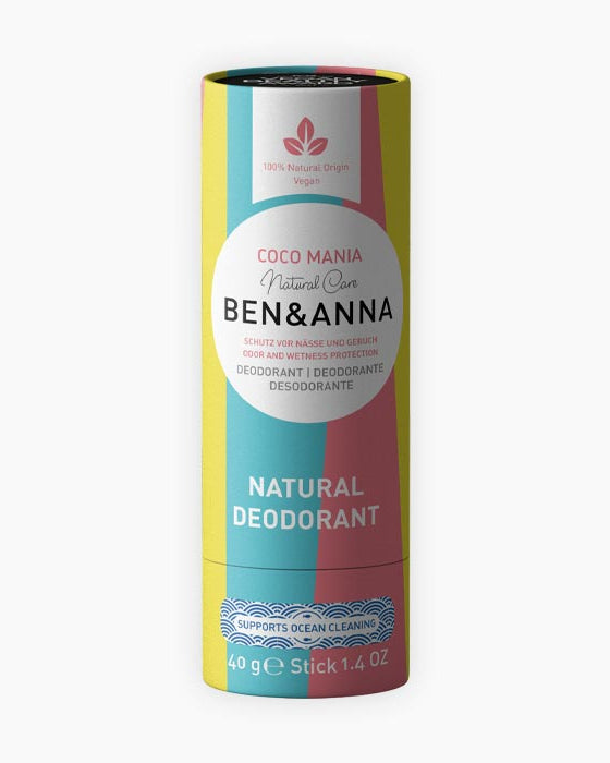 Desodorant stick Coco Mania - Ben&Anna | Tarannà Cosmetica Natural