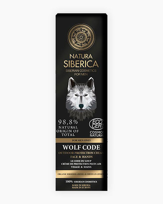 L'astúcia del Llop, crema protectora facial i mans-Natura Siberica-Tarannà Cosmetica Natural