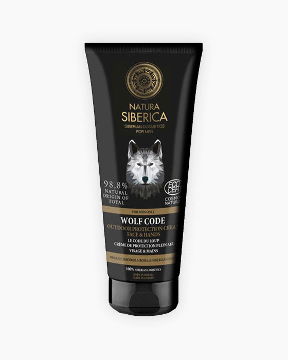 L'astúcia del Llop, crema protectora facial i mans-Natura Siberica-Tarannà Cosmetica Natural