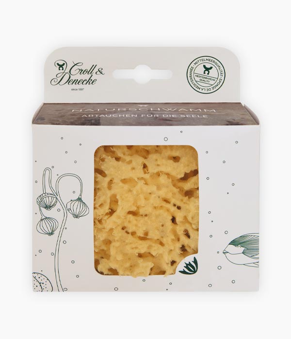 Esponja marina del Medierrani - Accessoris - Croll&Denecke - Tarannà Cosmetica Natural 🌿