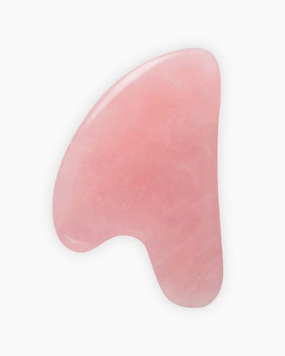 Gua sha Cuarzo Rosa - Accesorios - Rutina facial natural con gua sha | Tarannà Cosmética Natural