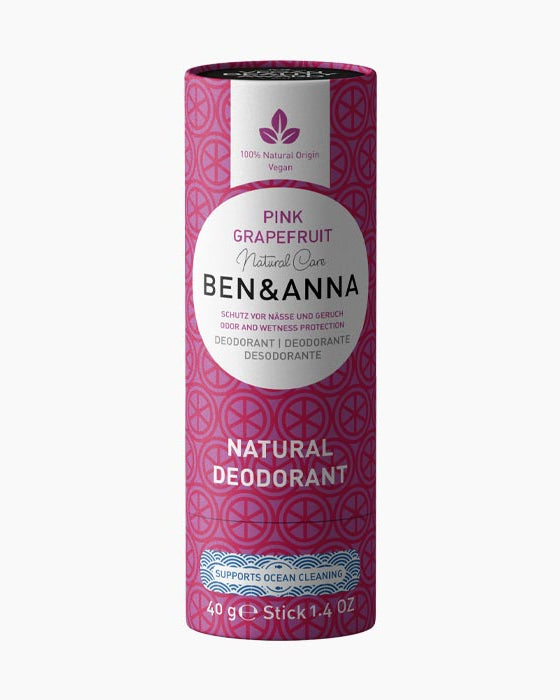 Desodorant stick Pink Grapefruit - Ben&Anna | Tarannà Cosmetica Natural