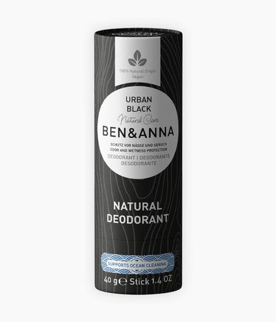 Desodorant stick Black Urban - Ben&Anna | Tarannà Cosmetica Natural