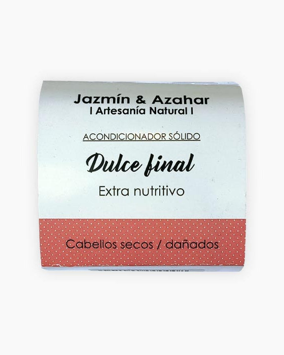 Condicionador sòlid Extra nutritiu - Jazmín&Azahar - Tarannà Cosmetica Natural 🌿