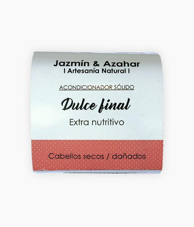 Condicionador sòlid Extra nutritiu - Jazmín&Azahar - Tarannà Cosmetica Natural 🌿