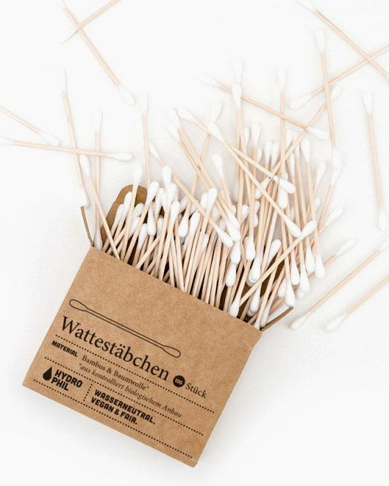 Bastonets de bambú i cotó - Hydrophil | Tarannà Cosmetica Natural