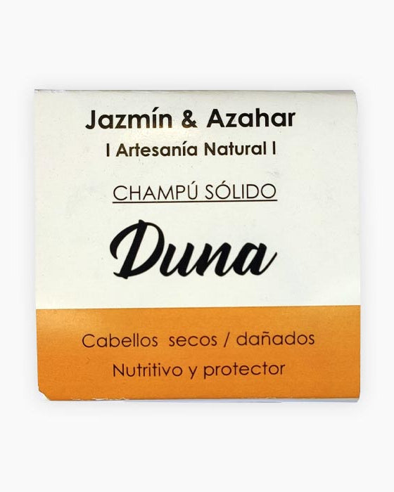Xampú Duna, nutritiu i protector - Jazmín&Azahar - Tarannà Cosmetica Natural 🌿