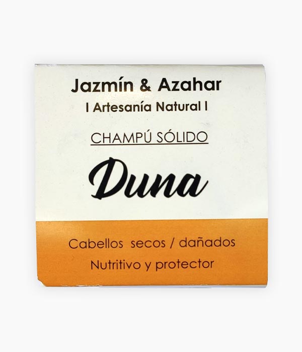 Xampú Duna, nutritiu i protector - Jazmín&Azahar - Tarannà Cosmetica Natural 🌿