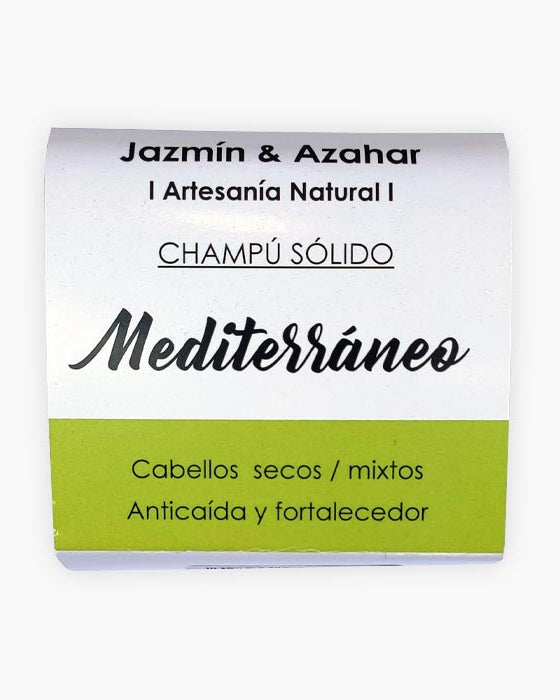 Xampú Mediterrani, anticaiguda i enfortidor - Jazmín&Azahar - Tarannà Cosmetica Natural 🌿