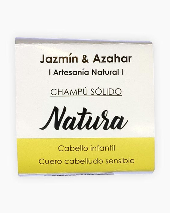 Xampú Natura, cuir cabellut sensible i infantil - Jazmín&Azahar - Tarannà Cosmetica Natural 🌿