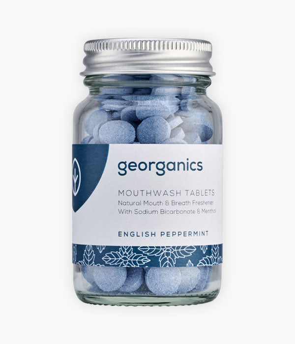 Col·lutori en pastilles de Menta - Georganics - Tarannà Cosmetica Natural