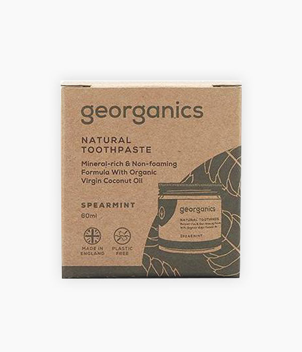 Dentífric natural menta Spearmint (60 ml) - Georganics | Tarannà Cosmetica Natural