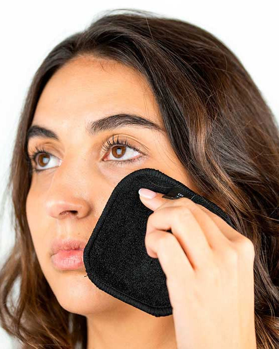 Discos desmaquillants reutilitzables negres - Banbu | Tarannà Cosmetica Natural