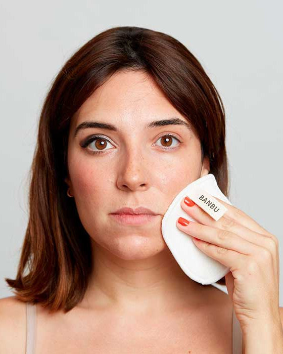 Discos desmaquillants reutilitzables blancs - Banbu | Tarannà Cosmetica Natural