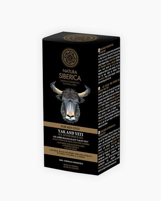 Yak i Yeti, gel glacial per després de l'afaitat-Natura Siberica-Tarannà Cosmetica Natural