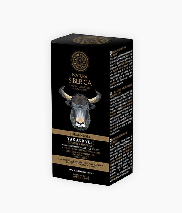 Yak i Yeti, gel glacial per després de l'afaitat-Natura Siberica-Tarannà Cosmetica Natural