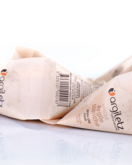 Monodosi mascareta facial d'argila blanca - Argiletz | Tarannà Cosmetica Natural