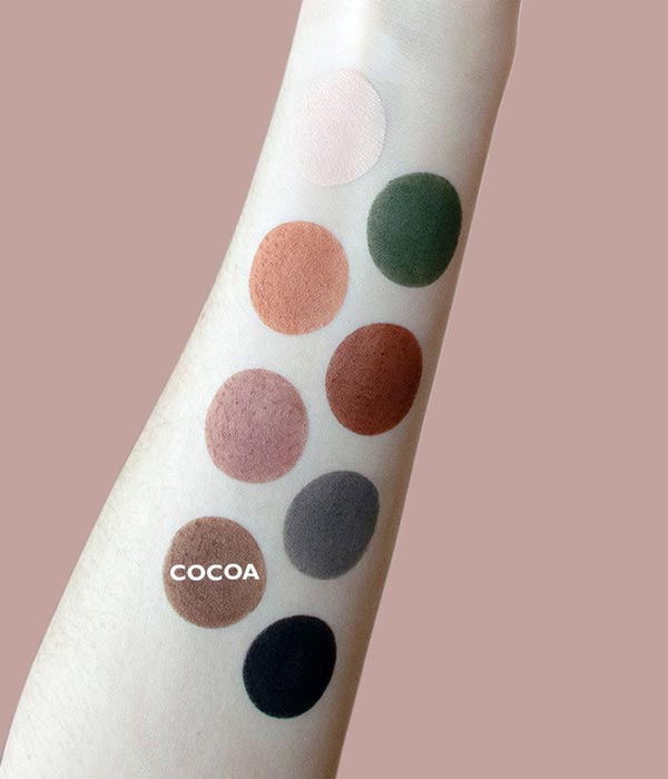 Ombra d'ulls 126 Cocoa-Boho Green Make-up-Tarannà Cosmetica Natural 🌿