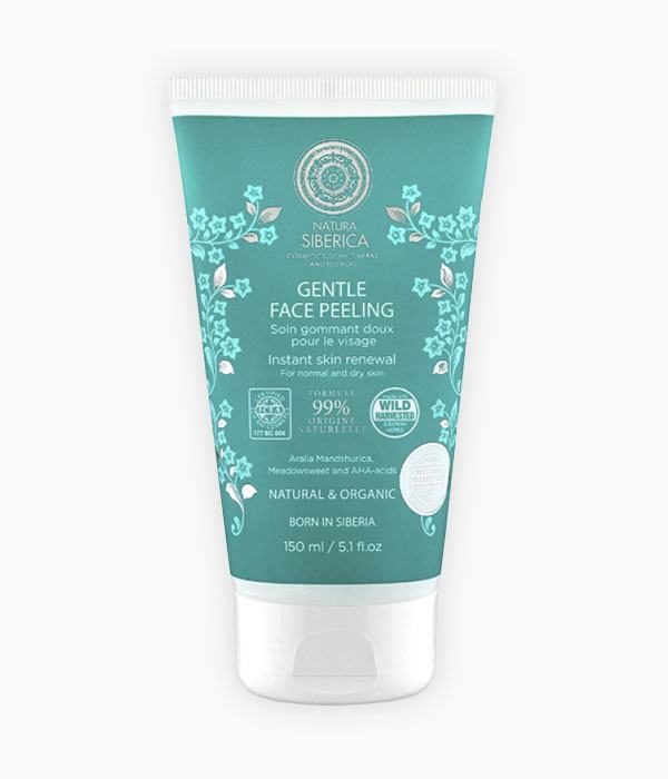 Peeling facial suau pell normal o seca - Natura Siberica | Tarannà Cosmetica Natural