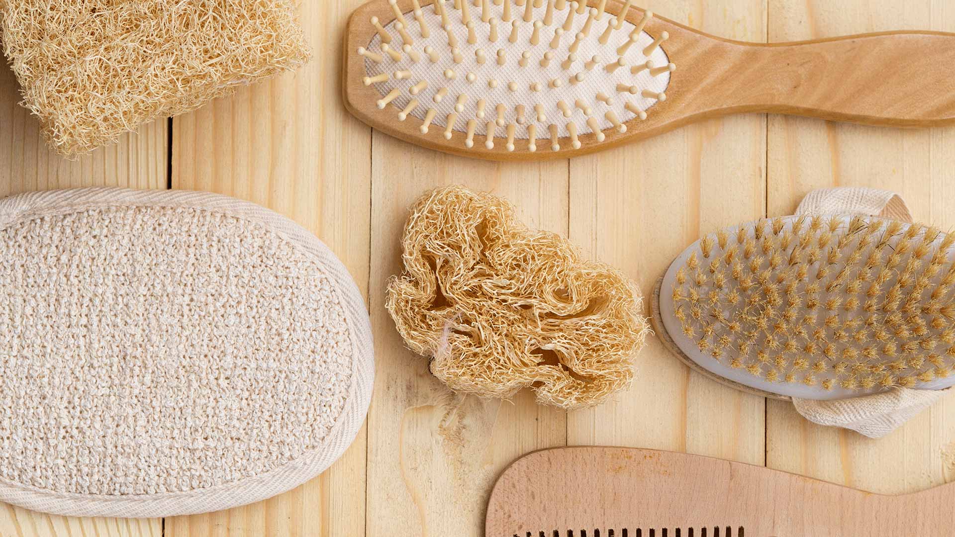 Accessoris reutilitzables ecològics zero waste per rutina de cura personal sostenible