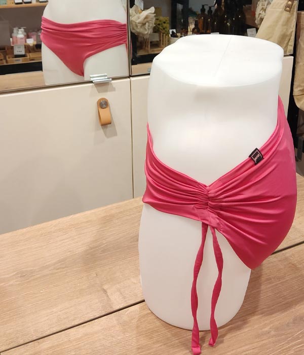 Calça de Bikini menstrual Rosa (adolescents)