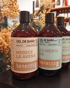 Gel de dutxa y champú de Menta - Cos - Tarannà, botiga de cosmètica natural a Manresa
