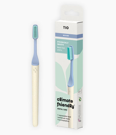 Cepillo de dientes con cabezal extraíble dureza media