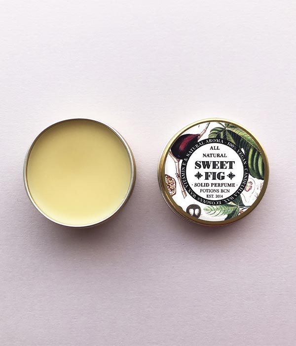 Perfum sòlid Sweet Fig - I també... - Tarannà, botiga de cosmètica natural a Manresa