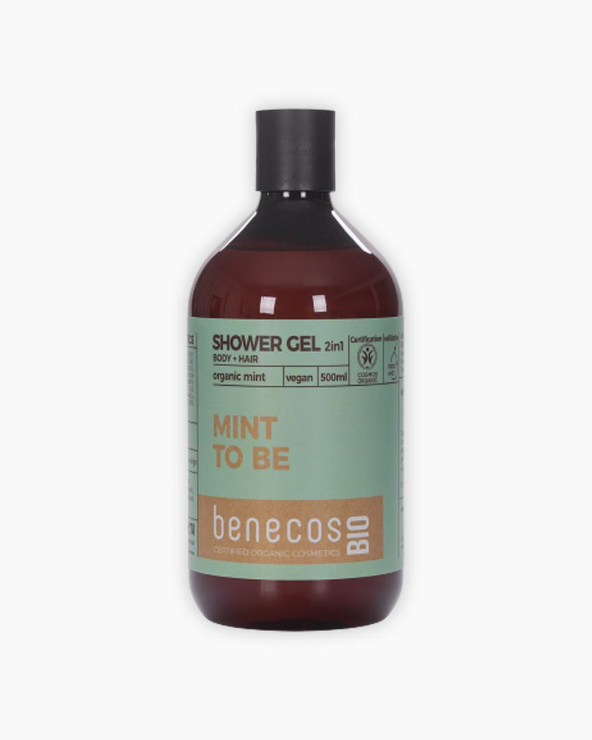 Gel de dutxa y champú de Menta - Cos - Tarannà, botiga de cosmètica natural a Manresa