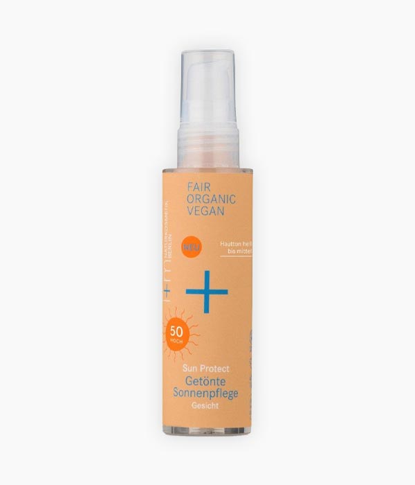 Protector solar facial amb color SPF50 - Cara - Tarannà, botiga de cosmètica natural a Manresa