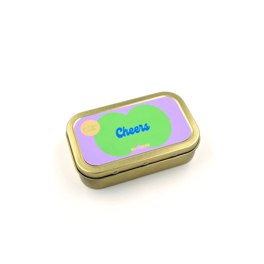 Espelma aromàtica en capseta amb missatge - I també... - Tarannà, botiga de cosmètica natural a Manresa