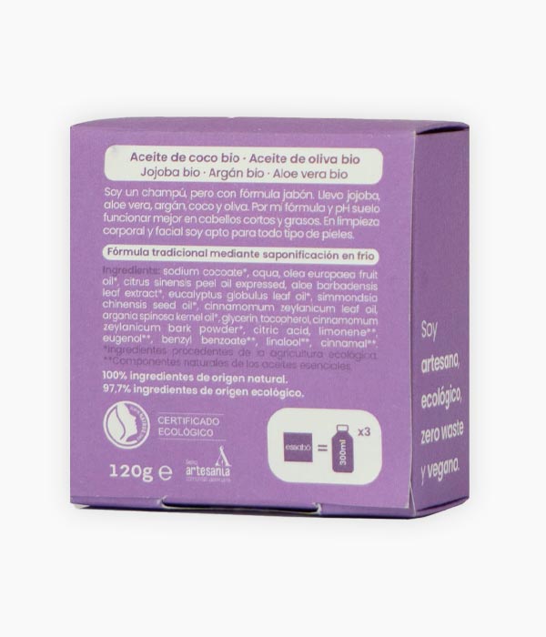 Sabó Xampú - Cabell - Tarannà, botiga de cosmètica natural a Manresa