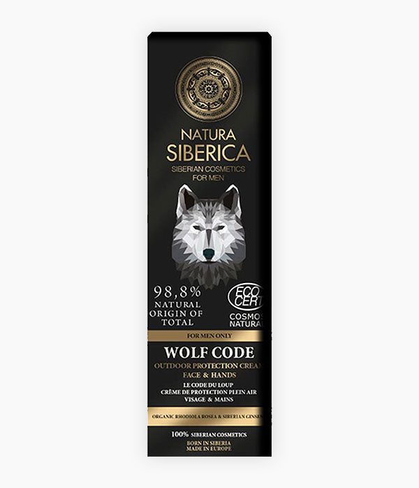 L'astúcia del Llop, crema protectora facial i mans-Natura Siberica-Tarannà Cosmetica Natural