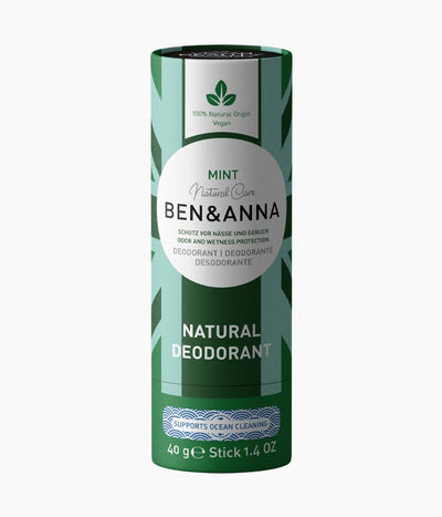 Desodorant stick Mint - Ben&Anna | Tarannà Cosmetica Natural