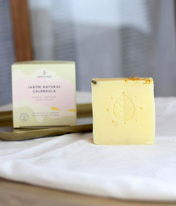 Sabó natural de Calèndula - Cara - Santulana - Tarannà Cosmetica Natural 🌿