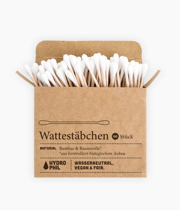 Bastonets de bambú i cotó - Accessoris - Tarannà, botiga de cosmètica natural a Manresa