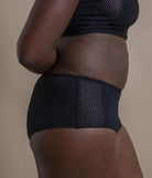 calceta menstrual negra