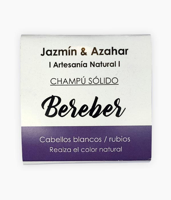Xampú Bereber, cabell blanc i ros - Cabell - Tarannà, botiga de cosmètica natural a Manresa