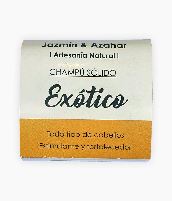 Xampú Exòtic, estimulant i enfortidor - Jazmín&Azahar - Tarannà Cosmetica Natural 🌿