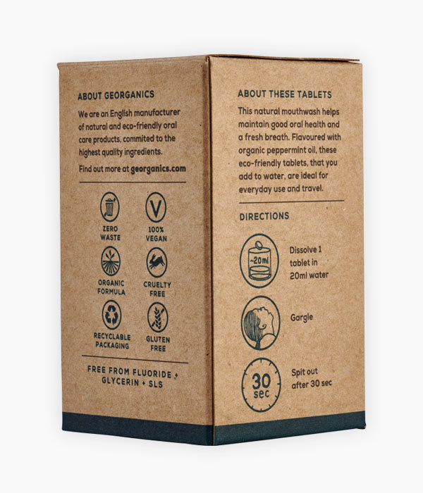 Col·lutori en pastilles de Menta - Cos - Tarannà, botiga de cosmètica natural a Manresa